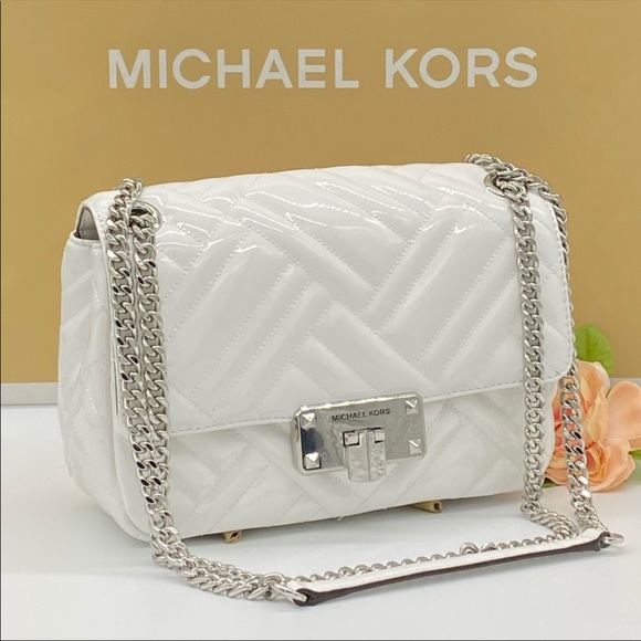 MICHAEL KORS PEYTON MEDIUM SHOULDER FLAP - Picture 11 of 15